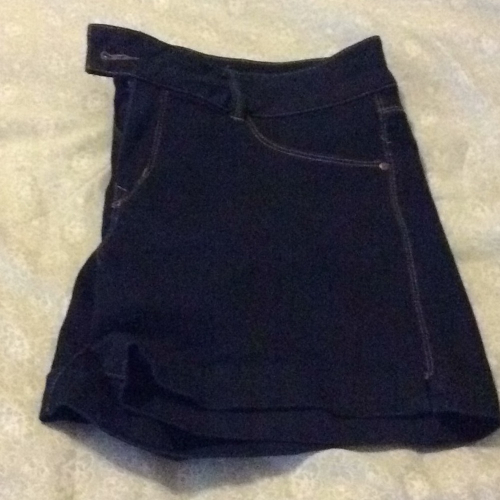 2 PAIRS /  D JEANS DK DENIM STRECH SHORTS, 14